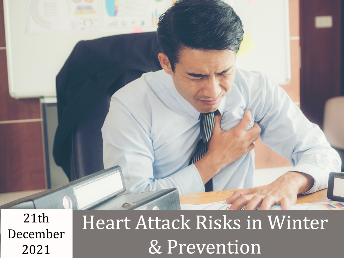 Heart Attack Risks in winter And Prevention
